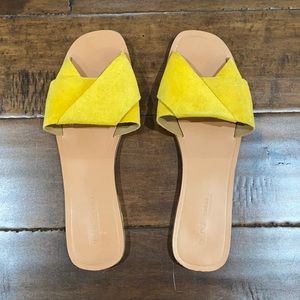 ASOS DESIGN favoured leather flat sandals